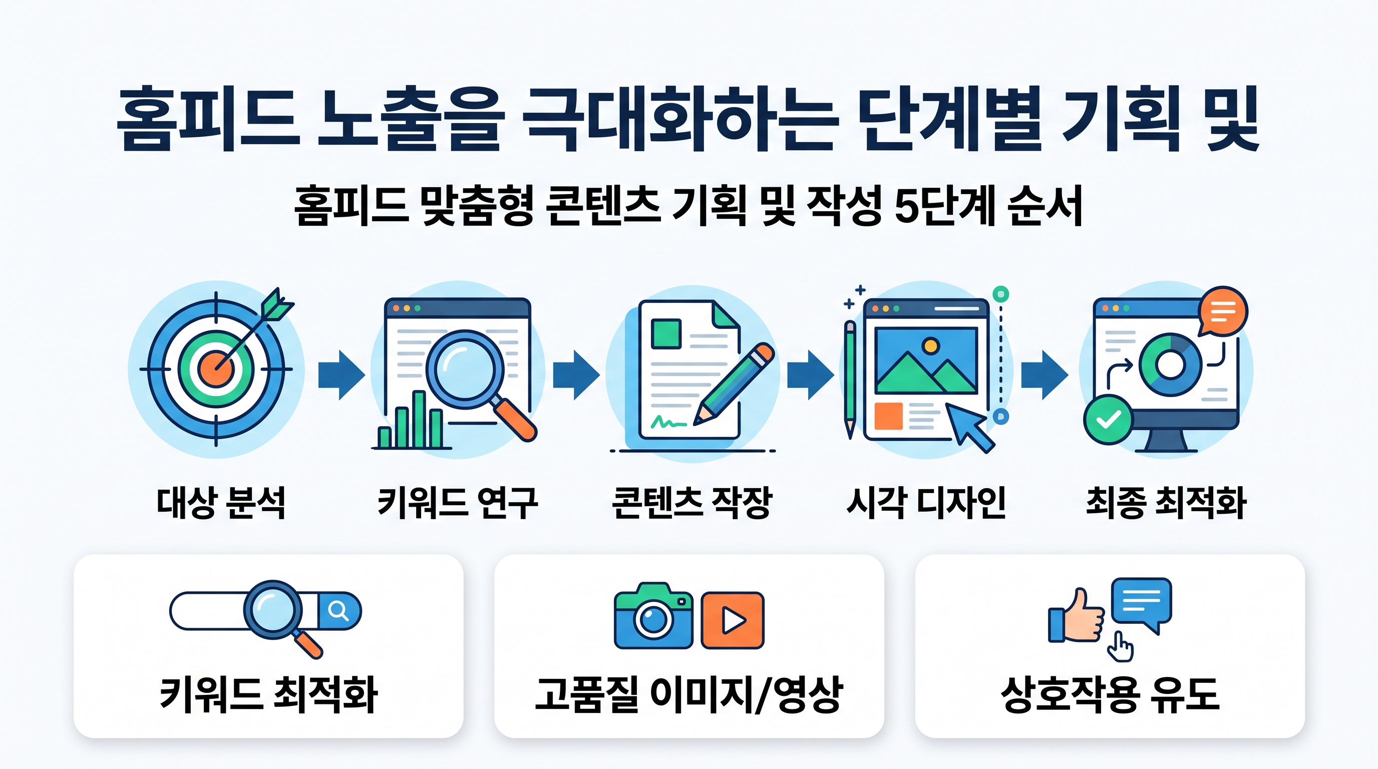 홈피드 노출을 극대화하는 단계별 기획 및 작성 가이드라인 레이아웃