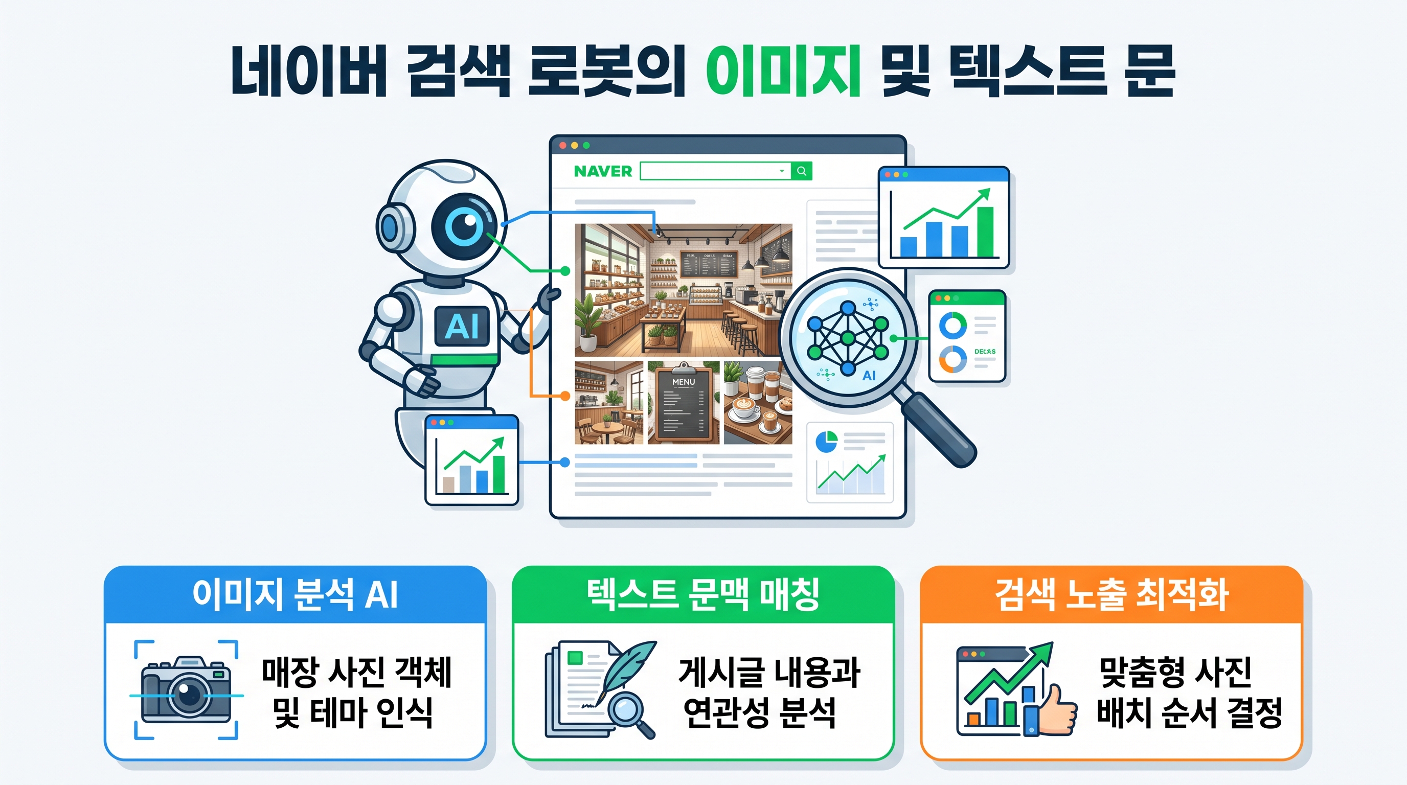 네이버 검색 로봇의 이미지 및 텍스트 문맥 분석 메커니즘