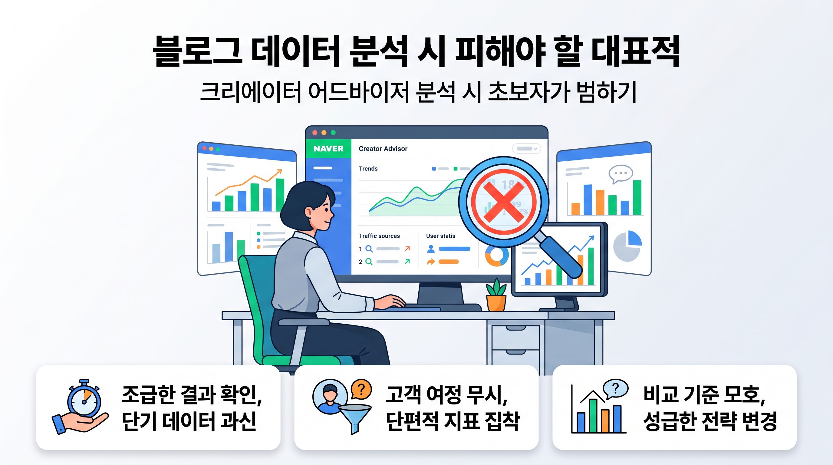 블로그 데이터 분석 시 피해야 할 대표적인 실수 유형